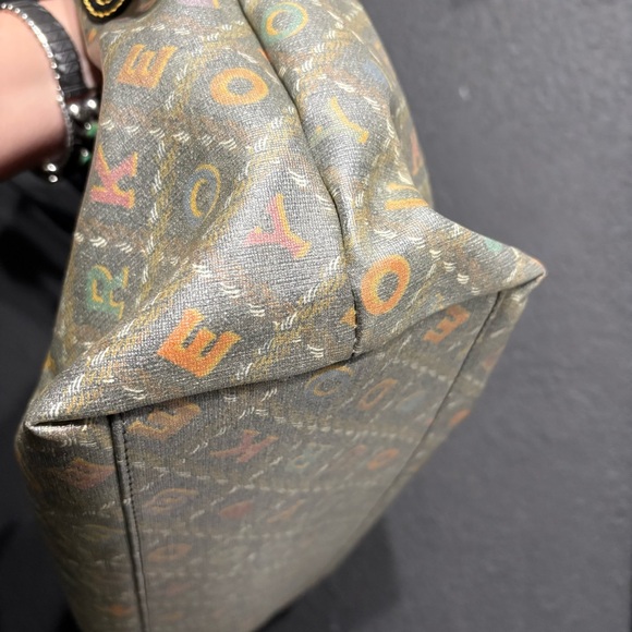 Dooney and Bourke Y2K crossword Chiara Tote Bag - Picture 10 of 16